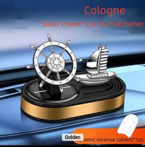 Parfum Mobil Pajangan Dashboard Motif Kemudi Kapal Dolphin Dekorasi Mobil Jangkar Unik Hiasan Pengharum Interior Mobil