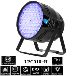 Big Dipper LPC010-H 54*4W RGBW 4in1 LED Par Light for Wedding Party Performance Multi-purpose Hall