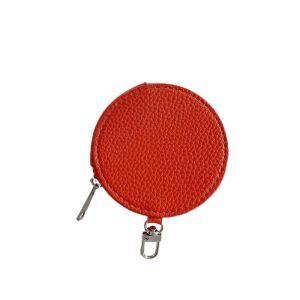 AILSA Da PU Ví đựng tiền xu bằng da PU Dây kéo Ngôi Sao Túi đựng đồ nhỏ Dễ thương Móc Khóa Treo Túi Ví tròn Trẻ em/học sinh