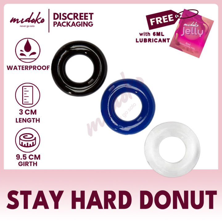 Midoko Donut Penis Rings Adult Sex Toys For Men Sex Toys For Boys | Lazada  PH