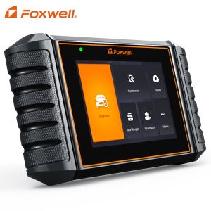 FOXWELL NT726 OBD2 Scanner All System Code Reader Support ABS Bleeding/Injector Coding/Oil Reset/SAS Calibration/Throttle Relearn/TPMS/TPS/DPF Maintenance Functions Lifetime Free Update For All Cars