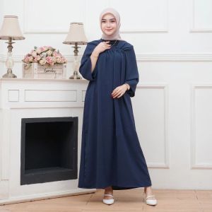 Dress wanita / dress paula/dress laila / dress wanita muslim / dress fuji dada kerut / DRESS KRINGKLE