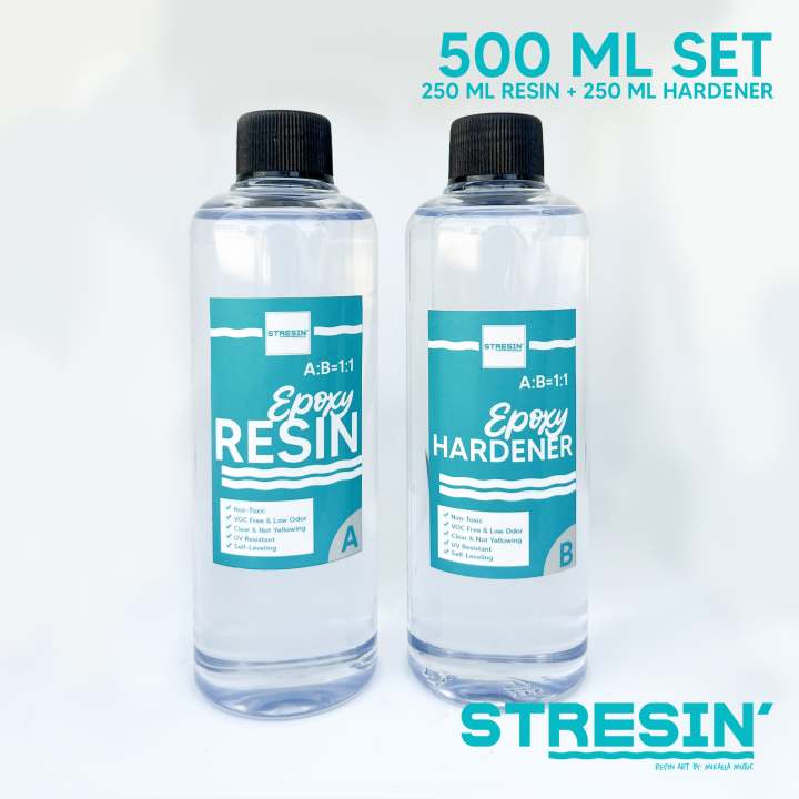 11 Ratio Epoxy Resin + Hardener Set (for arts and crafts) Lazada PH