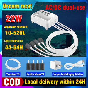 18W 24W 30W 220V Aquarium Air Pump Electromagnetic Air Compressor Oxygen Pump Aerator Aquarium Oxygen Air Pond Pump Air Pump Electric Air Compressor Sewage Lift Air Lift Pump For Aquarium
