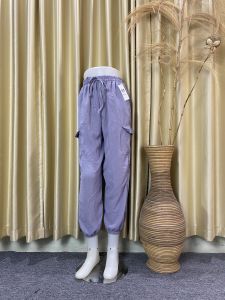 Luna Pants Jogger Cargo  / Celana Baggy Pants Crinkle Airflow/ Celana Wanita Pinggang Karet