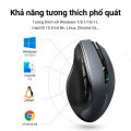 【2.4G】 UGREEN MU006 Chuột không dây Chuột công thái học 5 cấp độ 4000 DPI 6 nút, Chuột im lặng không dây 2,4G USB với bộ thu Nano, Chuột không dây cho máy tính xách tay, máy tính, PC, MacBook, Chromebook. 
