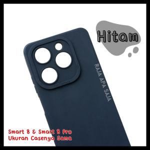 Soft Case For INFINIX SMART 8 / 8PRO Cover Casing Silicon Karet Pelindung HP Terbaru 2024
