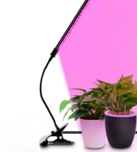 4 Heads LED Grow Light Timed Full Spectrum Plant Tent Lamp Indoor Greenhouse Hydroponics Brood System Lights