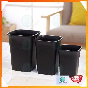 Square Thick Tall Plastic Pots succulent pot cactus flower pot 方形万象盆花盆 万象盆 多肉花盆 植物花盆 花盆 塑料盆 盆 小花盆 彩色花盆