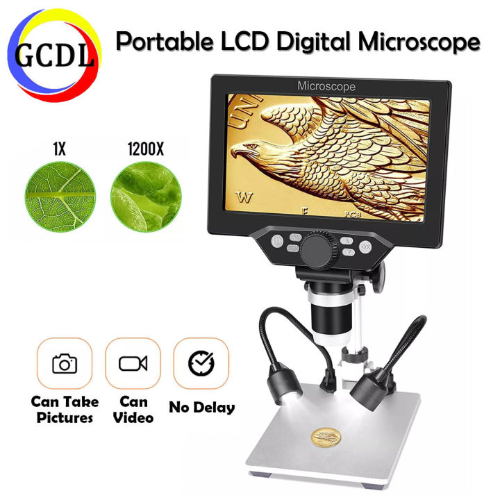 G1200 Digital Microscope 12MP 1-1200X Microscope Digital