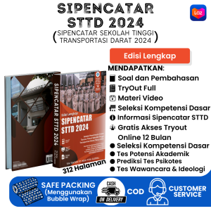 Buku SIPENCATAR STTD (Edisi Lengkap + Free Akses Online) Sesuai Dengan kisi-kisi Terbaru Sipencatar STTD