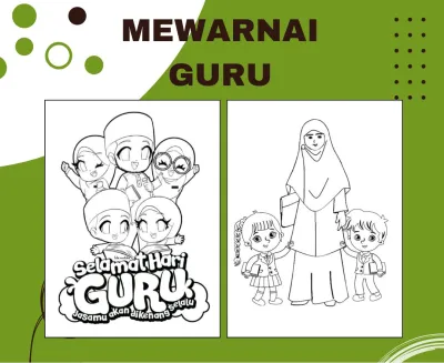 50pcs Kertas A4 - Mewarnai Gambar Untuk Belajar Anak PAUD TK dan SD - Edukasi Anak