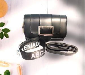 Tas Selempang Wanita Import Black Trendy