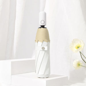 8 Ribs Mini Automatic 3 Folding Umbrella Rain Women Parasol Small Sun Umbrella Pocket Windproof Umbrellas For Outdoor Travel