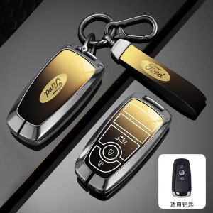 Car Remote Key case for Ford Mustang 2018 Ford Explorer F150 F250 F350 fusion Ranger Mondeo 2 zinc alloy full protection cover casing key accessories