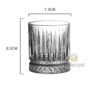 Ins Glass Coffee Glass Milk Tea Mug Juice Cup/Beer Whisky Cocktail Glass/Wine Nordic Classic Glass