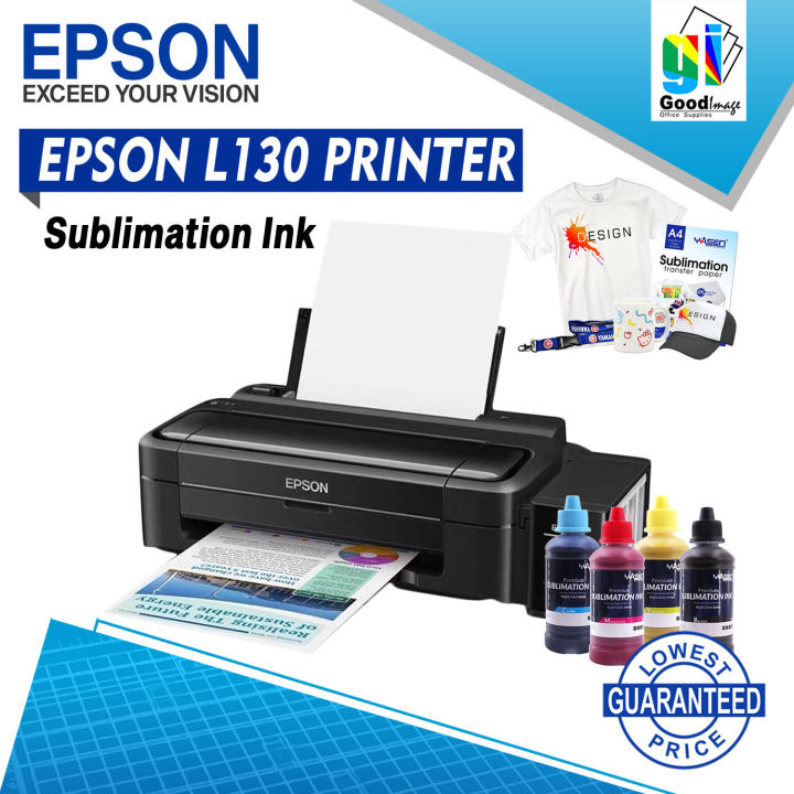 Epson L130 Printer With Free Yasen Sublimation Ink 100ml Lazada Ph