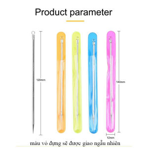 Dụng Cụ Nặn Mụn Hai Đầu Dài 12cm Chất Liệu Thép Không Gỉ Que Lấy Nhân Mụn Nhanh Chóng Và An Toàn Tại Nhà Dễ Sử Dụng TIDO TI DO