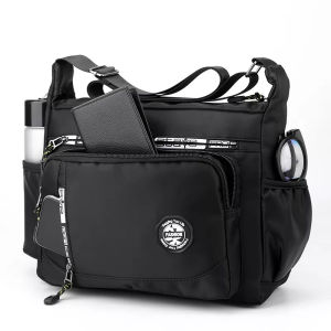 #2825 Mens Anti-theft Messenger Shoulder Bag Crossbody Bag Travel Pack Handbag