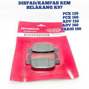 Dispad kampas rem belakang honda k59 disped rem belakang PCX 150 Vario 160 ADV K97 kualitas original ori asli bermutu