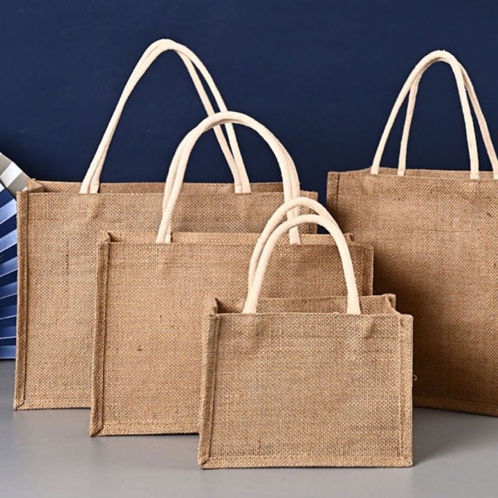 Cheap plain 2024 jute bags