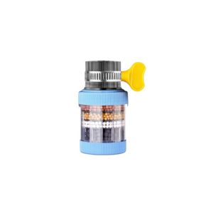 หัวฝักบัวกรองน้ำ 6 ชั้น หมุนได้รอบ 360° ปรับแรงดันได้ กรองคลอรีน กรองตะกอน เพิ่มแรงดันน้ำ รุ่นใหม่ล่าสุด