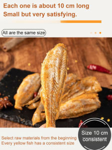 Crispy Yellow Croaker Fath Forward Crispy Yellowtail Casual Snacks Readytoeat Dried Goods Bagged Small Yellowtail