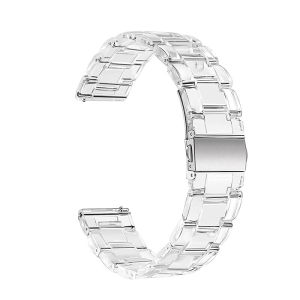 Amazfit Bip 5 สายนาฬิกา Transparent Resin strap bracelet for Huami Amazfit Bip 3/Bip 3 Pro/Bip U/Bip U Pro สาย Smart Watch Watchstrap Accessories