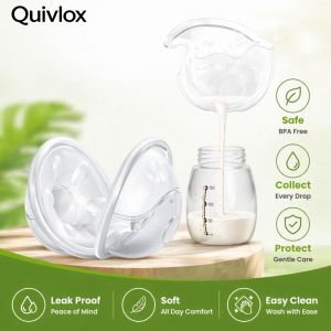 Silicone Milk Collector Breast Shell Leakproof Wearable Scale Soft Reusable Nursing Care
