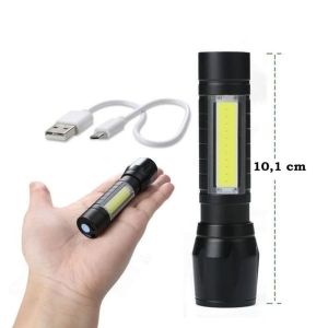 Senter Swat Mini Zoom - Senter Police LED U3 - Senter Swat T6 Mini - zansenShop