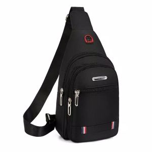 QIALA - Tas Selempang Pria Tahan Air Waistbag Outdoor Fashion Tas Pundak Tas Pinggang untuk Pria