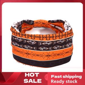 🚚【Local Express Delivery】🚚 Fashion Cotton Stretch Headband African Pattern Print Twist Style Elastic Hair Band Wide Hairbands Bandana Turban Knot Headwrap