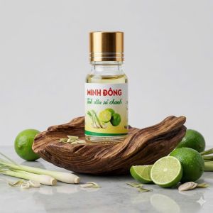 Tinh dầu Quế Trà My Tinh dầu Chanh Sả Xông Nhà Treo Ô Tô Hương thơm tự nhiên không gian thư giãn