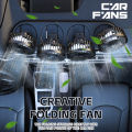 Mate 24v 12V Automotive fan Car Fan 360° Adjustable 3 Head Air Fan Auto Air Cooling triple Head Usb or Lighter Interface Fans Parking number Quiet 3 head fan Air Conditioning Double Booster Cooler 360° Desktop USB Mini Fan. 