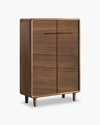 Romy Entryway Solid MDF Wood Shoe Cabinet