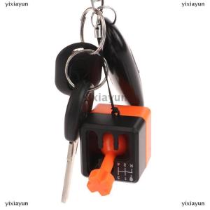 [COD] yixiayun 1Pc Car Speed Gearbox Gear Head Keychain Key Chains Simulation Auto Parts Model Pendant Keyring Key Ring Chain For Gift