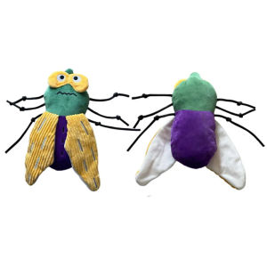 Interactive Cat Kicker Exercise Toy DurableKittens Toy Animal Cockroach Bee Shape Catnip Cat ToysSupplies