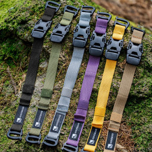 KKN 4Pcs Tactical Molle System Backpack Straps -Adjustable 19.49" Pack Attachment Strap Camping Cycling Equipment Accessories