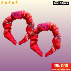 Bando Wanita / Headband Ulos / Bando Ulos / Dewasa & Anak / P N