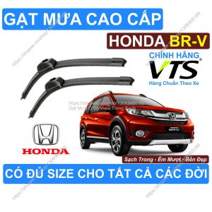 Gạt Mưa Trong Sạch Kính Lái Honda BR-V Cặp Gạt Mưa Kính L.ái Honda BR-V Có Đủ Size Cho Các Đ.ời Xe Honda BR-V