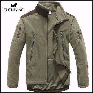 FUGUINIAO men tactical clothing autumn winter fleece army jacket softshell hunt clothing men softshell military style jackets