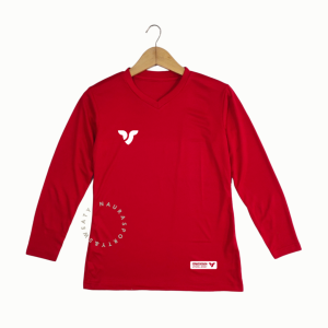 Baju Olahraga Atasan Wanita Lengan Panjang Kaos Jersey Dry Fit Running Zumba Lari Yoga Senam Fitness Volly Futsal Sport