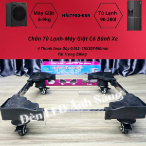 Chân Đế Tủ Lạnh Máy Giặt Có Bánh Xe