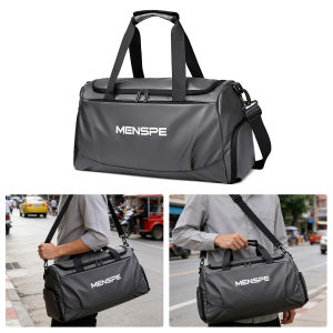 MENSPE Travel Bag Gym Bag Portable Duffle Bag Luggage Bag for men Fitness Bag Dry and Wet Separation Compartment Fashion Tote Bags Outdoor sports Bag