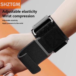 [COD] SHZTGM สายรัดข้อมือสำหรับออกกำลังกายสีดำตะขอเหล็กแข็งแรงปรับได้สายรัดยกน้ำหนักสำหรับฝึกออกกำลังกายในยิม