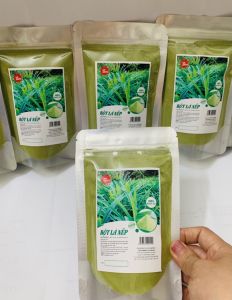 200g bột lá nếp nguyên chất bột lá dứa sấy lạnh tạo màu thực phẩm tạo mùi thơm nguyên liệu nấu chè xôi thạch rau câu pha nước uống HN