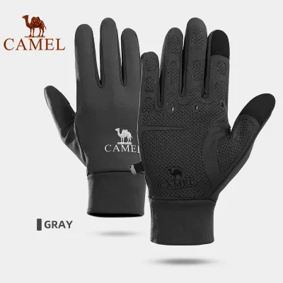 Lạc Đà màn hình cảm ứng găng tay đi xe đạp giữ nhiệt ấm áp mùa đông Găng tay che ngón Găng tay xe mô tô xe đạp