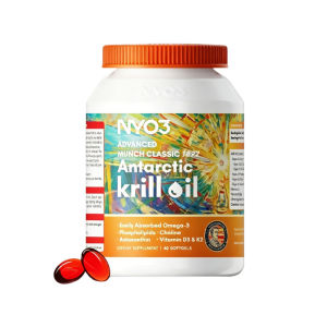READY STOCK MALAYSIAYO3 ® No.1 Krill Oil Brand Worldwide – Antarctic Krill Oil Better Than Fish Oil (40 Softgels)-3 250mg Supports Heart/Brain/Bone Health
