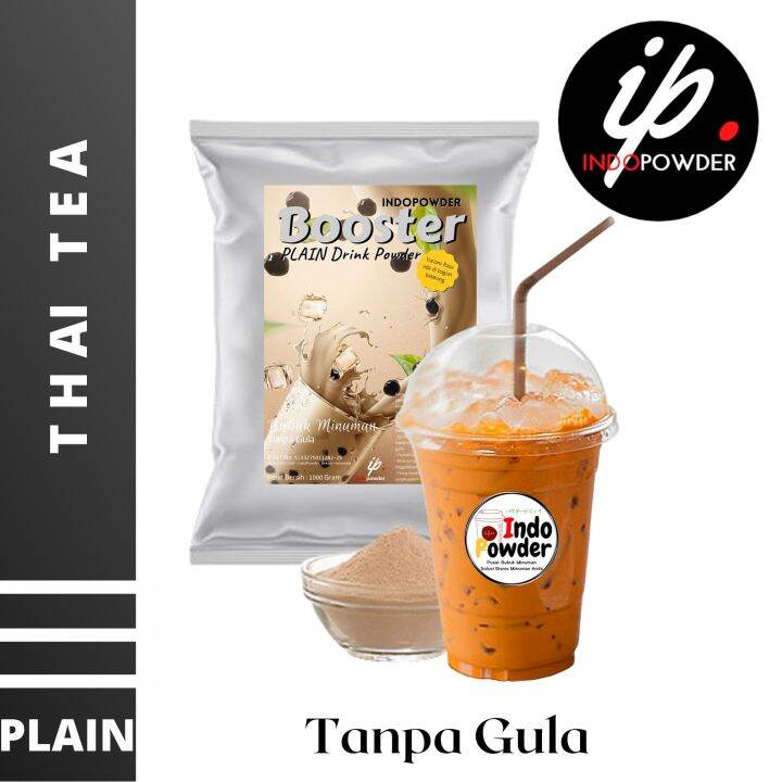 PLAIN Bubuk Minuman THAI TEA 1Kg - Bubuk THAI TEA 1Kg - THAI TEA Bubuk ...