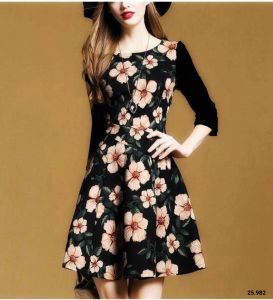dress korea import wanita